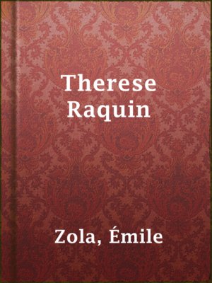 Therese Raquin - ebook